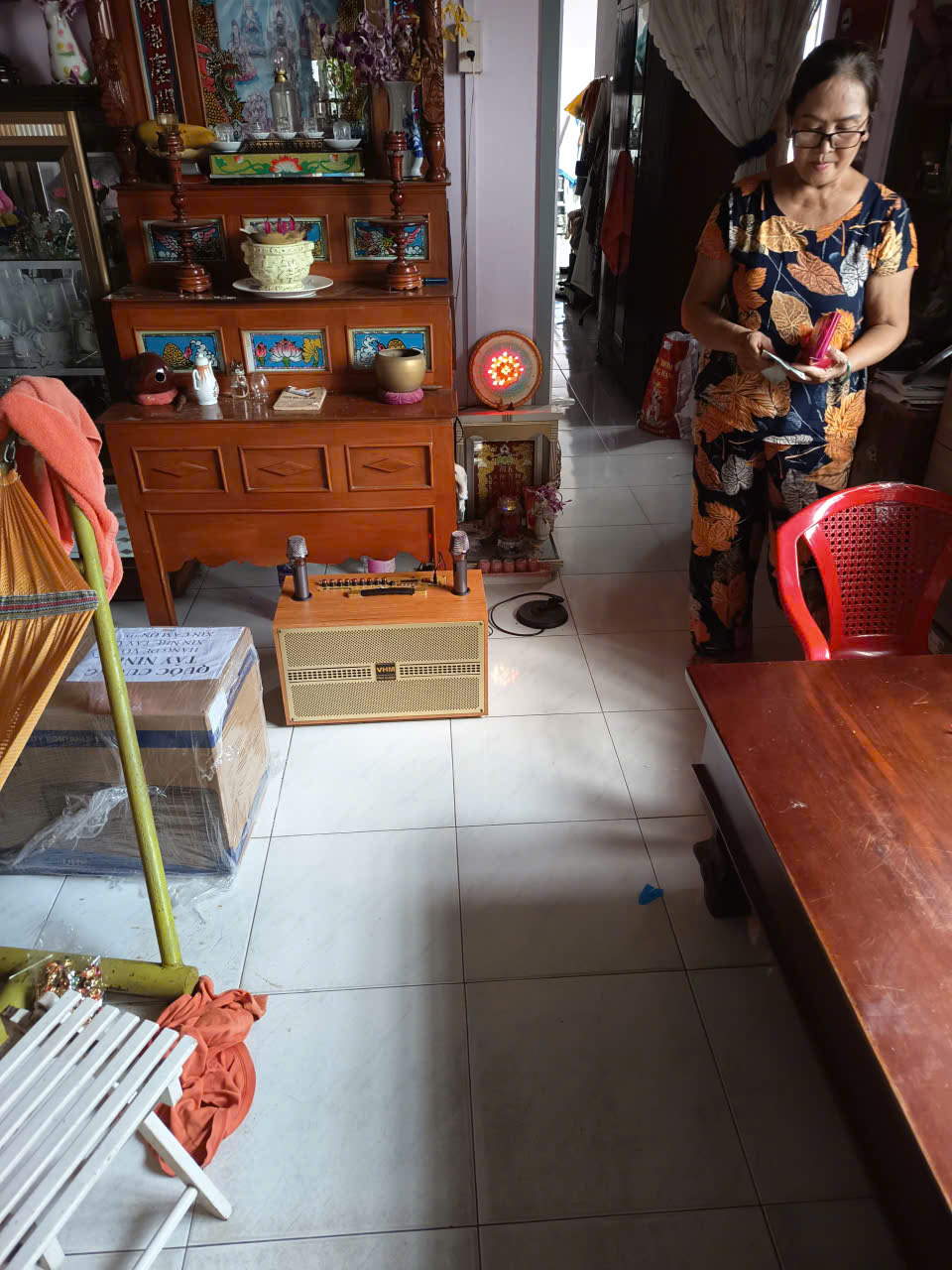 Loa karaoke xách tay VHM P288