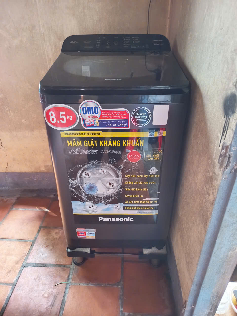 Máy giặt Panasonic 8.5 Kg NA-F85A9BRV