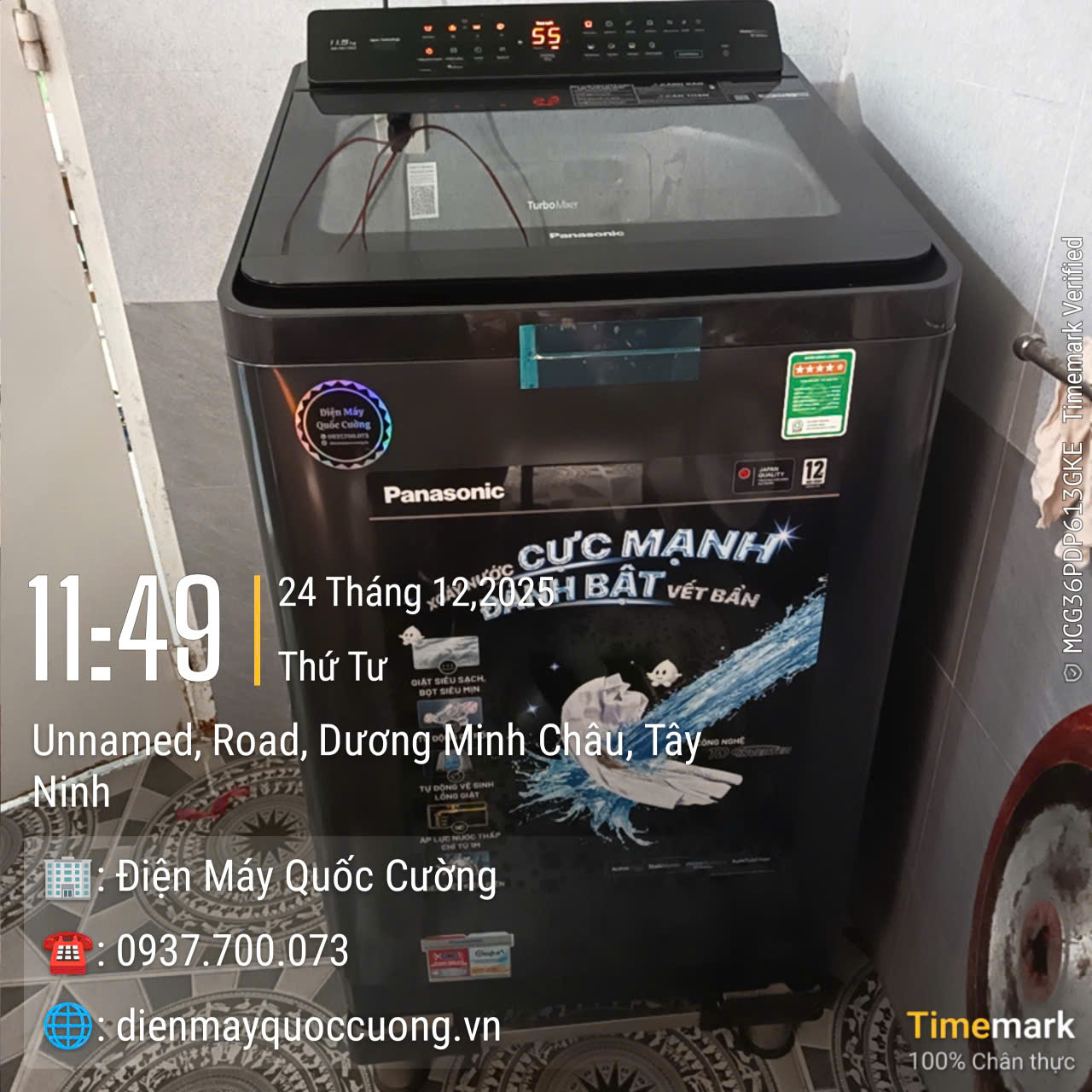 Máy Giặt Panasonic Inverter 11.5 Kg NA-FD115X3BV