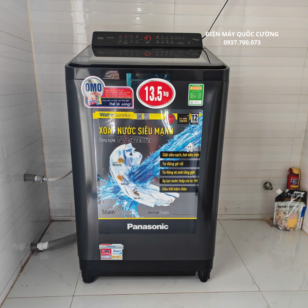 Máy Giặt Panasonic Inverter 13.5 Kg NA-FD135X3BV