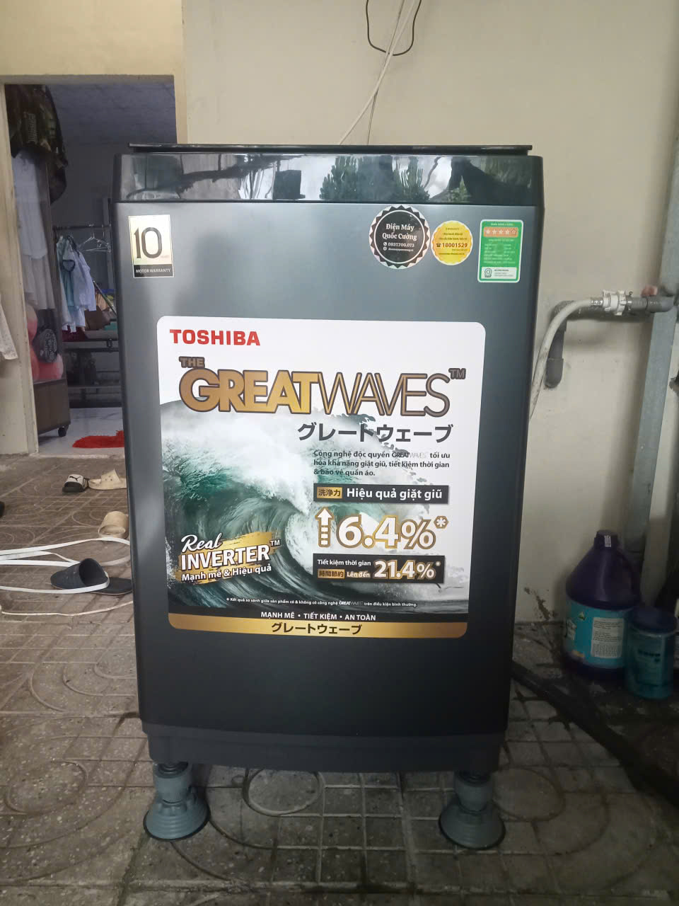 Máy giặt Toshiba 10 kg AW-DM1100JV(MK)