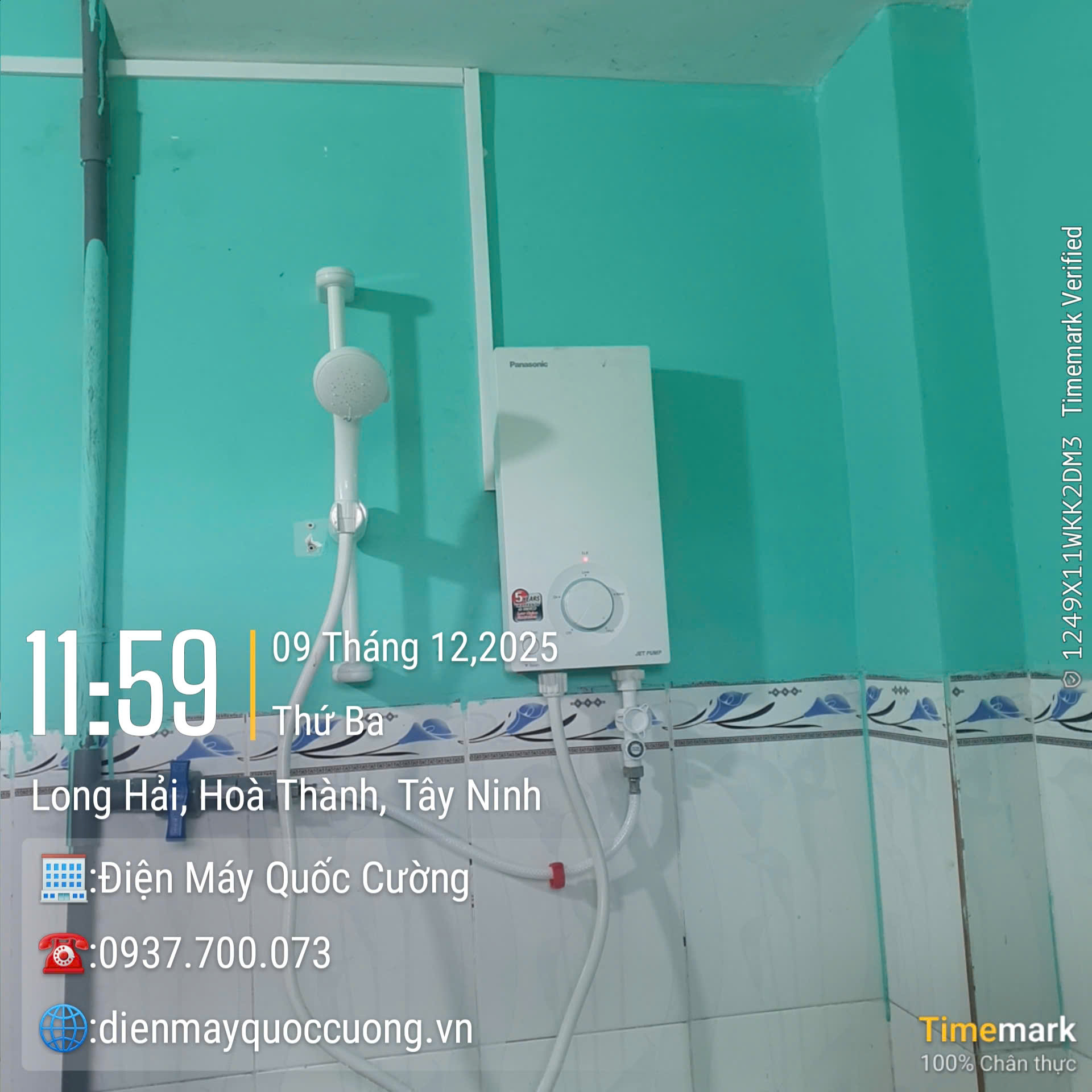 Máy nước nóng trực tiếp Panasonic 4500W DH-4VS1VW