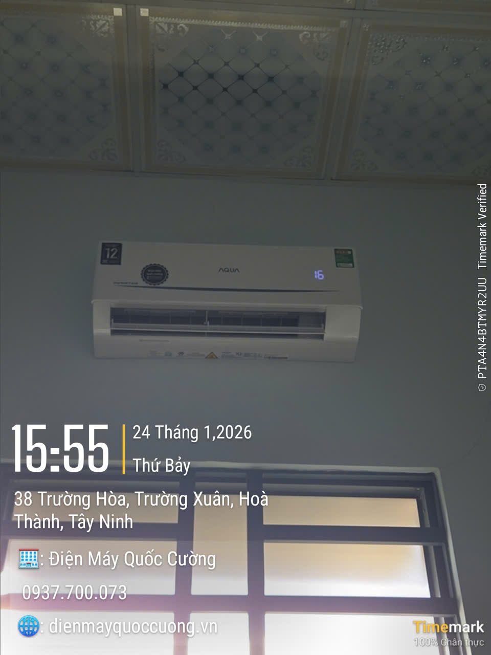 Máy Lạnh Aqua Inverter 1 Hp AQA-RV10ME