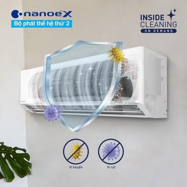 Không Khí Sạch Từ Bên Trong – Panasonic U9BKH-8