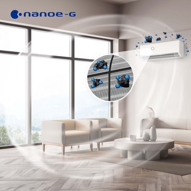Có hiệu quả trong việc loại bỏ 99% các hạt bụi – Panasonic XU9BKH-8