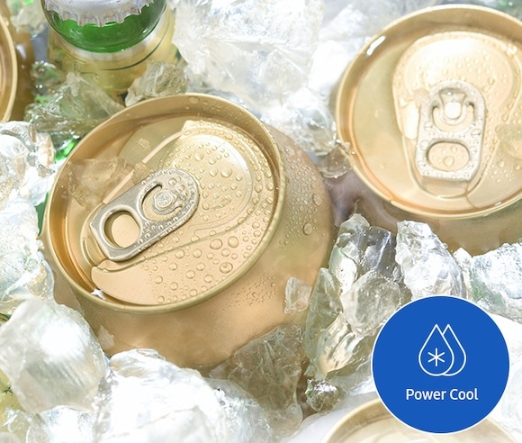 Minh họa Power Cool làm lạnh nhanh đồ uống