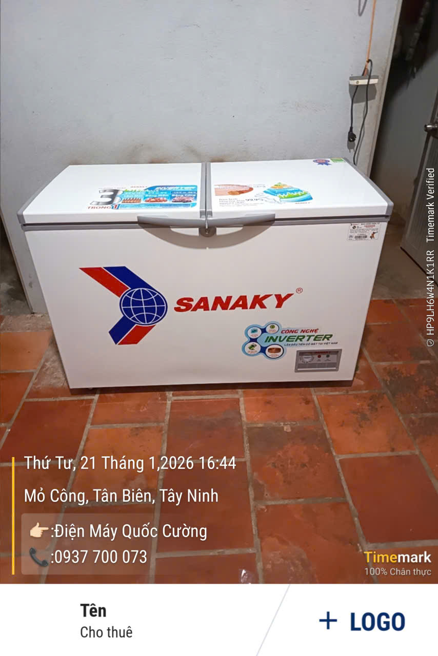 Tủ Đông Sanaky Inverter 270 Lít VH-3699A3