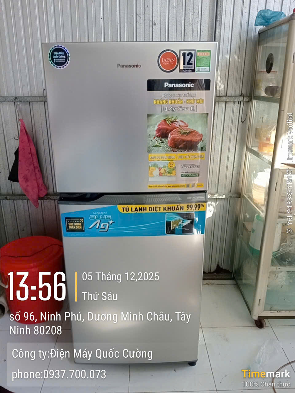 Tủ lạnh Panasonic Inverter 234 lít NR-TV261APSV