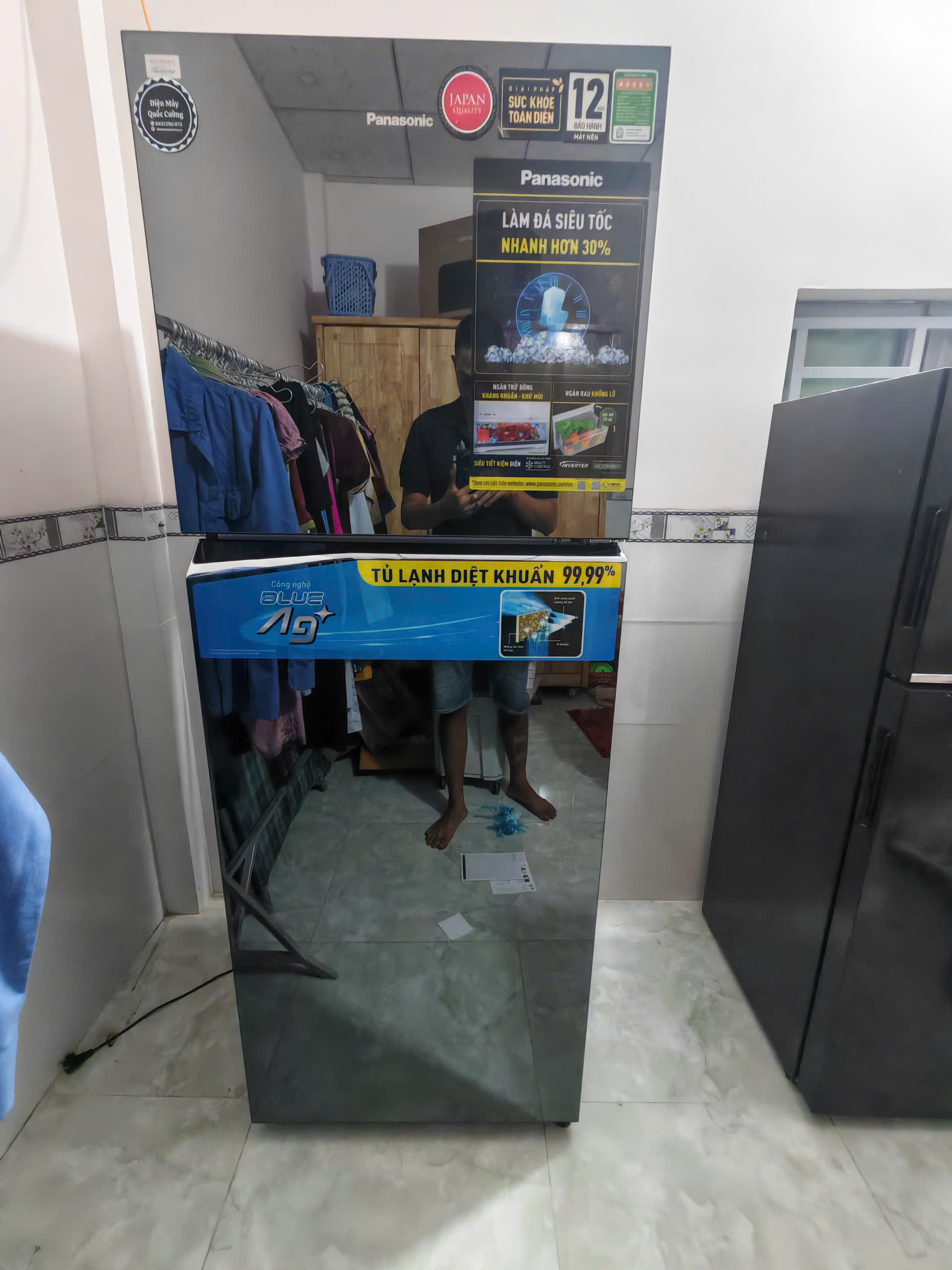 Tủ lạnh Panasonic Inverter 366 lít NR-TL381VGMV