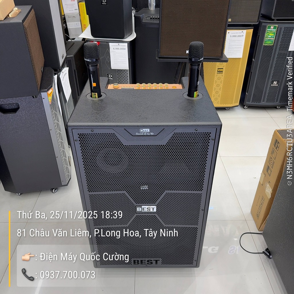 Loa karaoke kéo BEST B40+ 700W