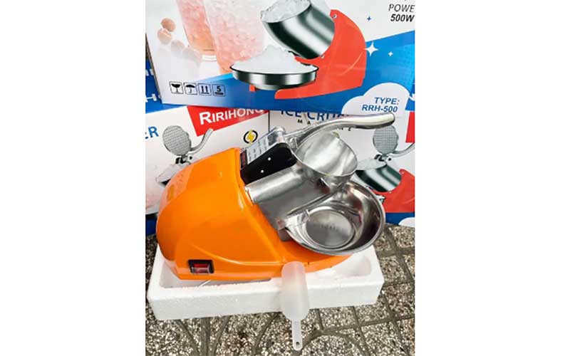 Máy bào đá 3 lưỡi RiriHong RRH-500