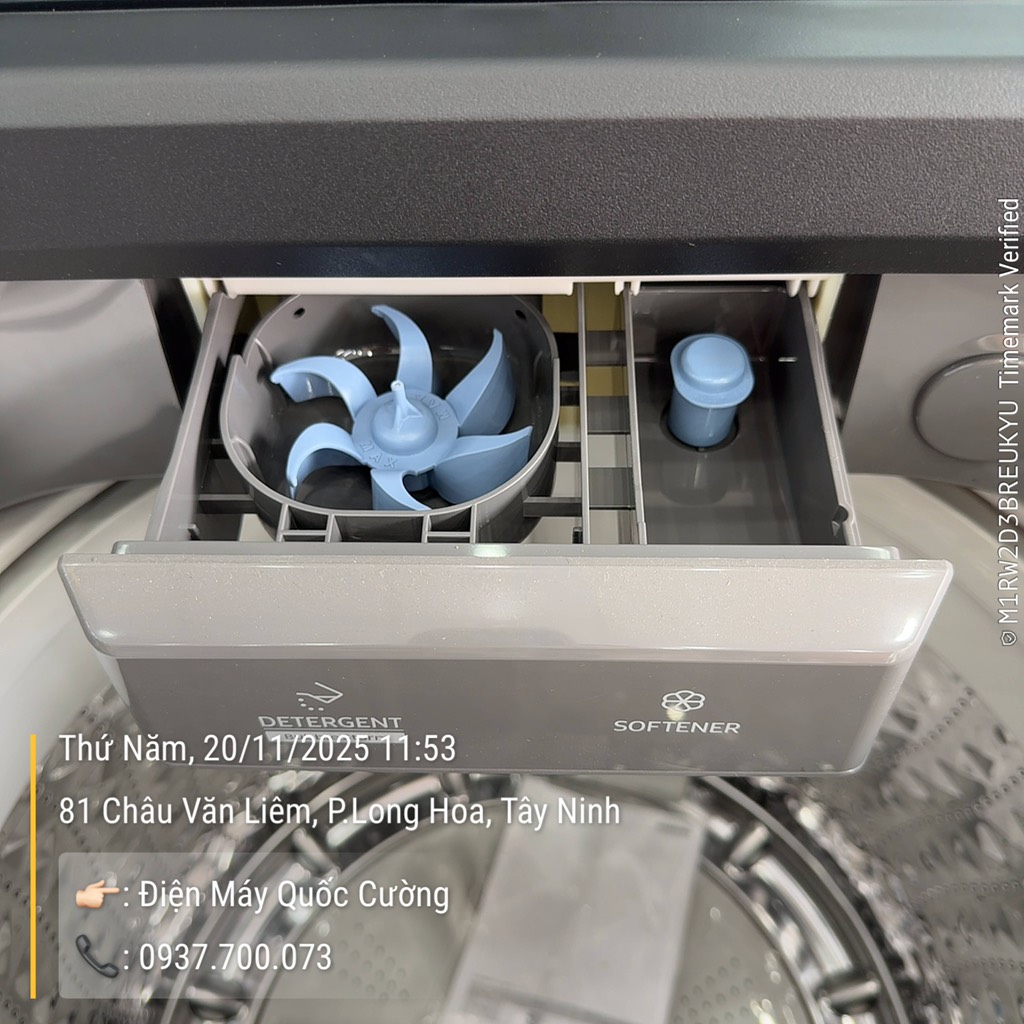 Máy giặt Samsung Inverter 17 kg WA17CG6442BDSV