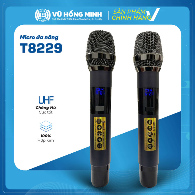 Micro Không Dây Đa Năng Model: T8229