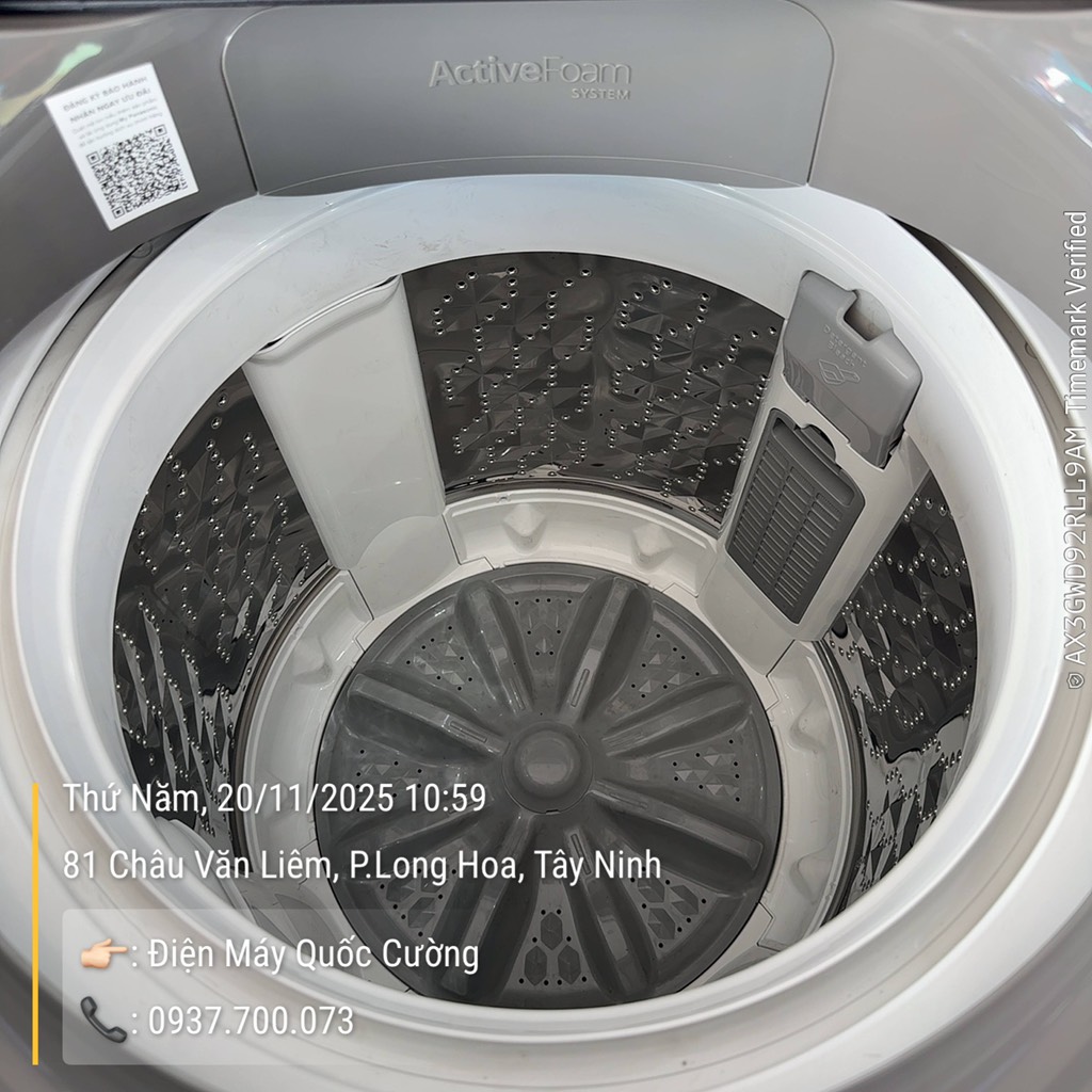 Máy giặt Panasonic 10 kg NA-F100A9DRV