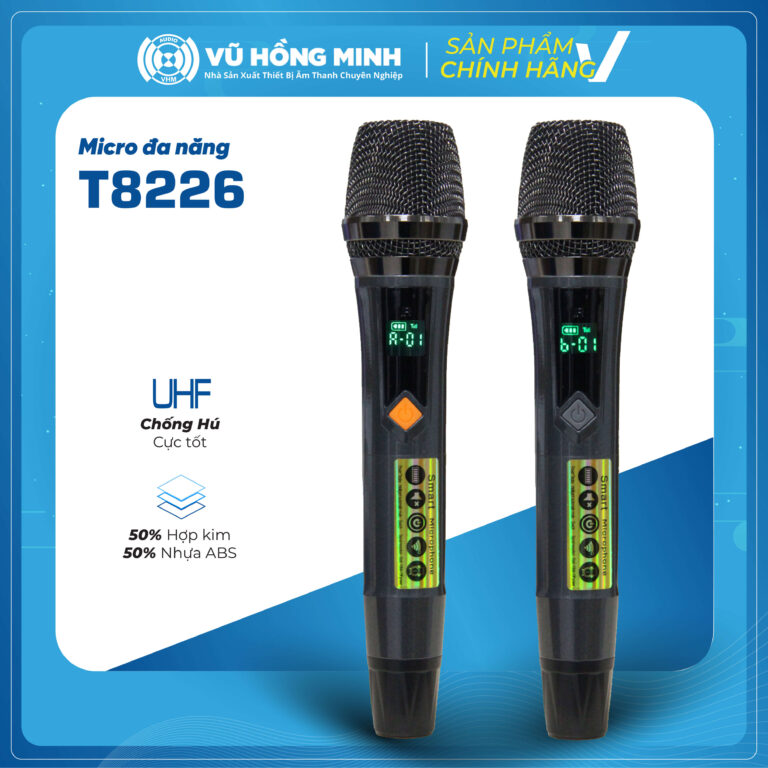Micro Không Dây Đa Năng Model: T8226