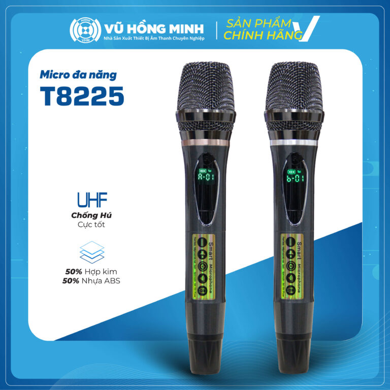 Micro Không Dây Đa Năng Model: T8225