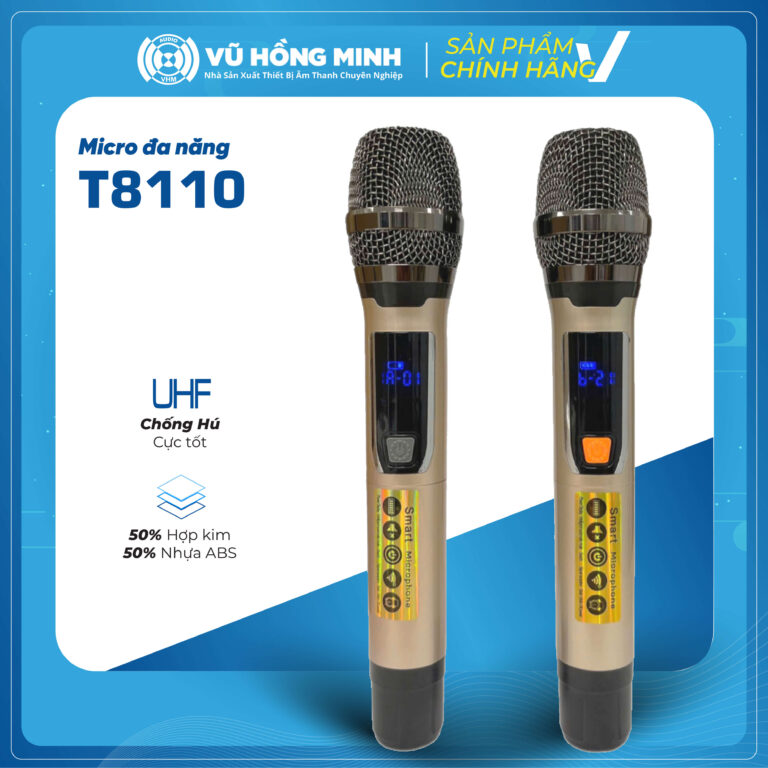 Micro Không Dây Đa Năng Model: T8110