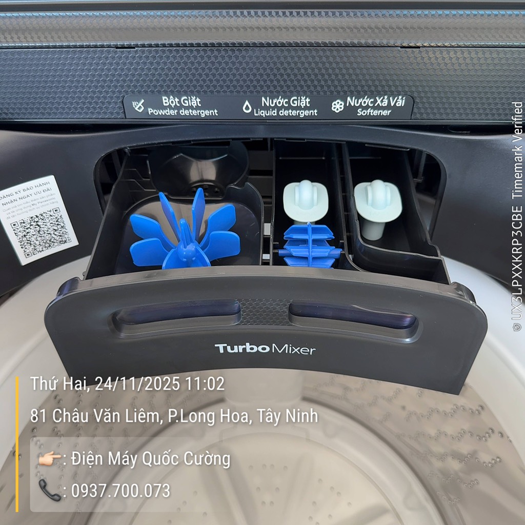 Máy Giặt Panasonic Inverter 13.5 Kg NA-FD135X3BV