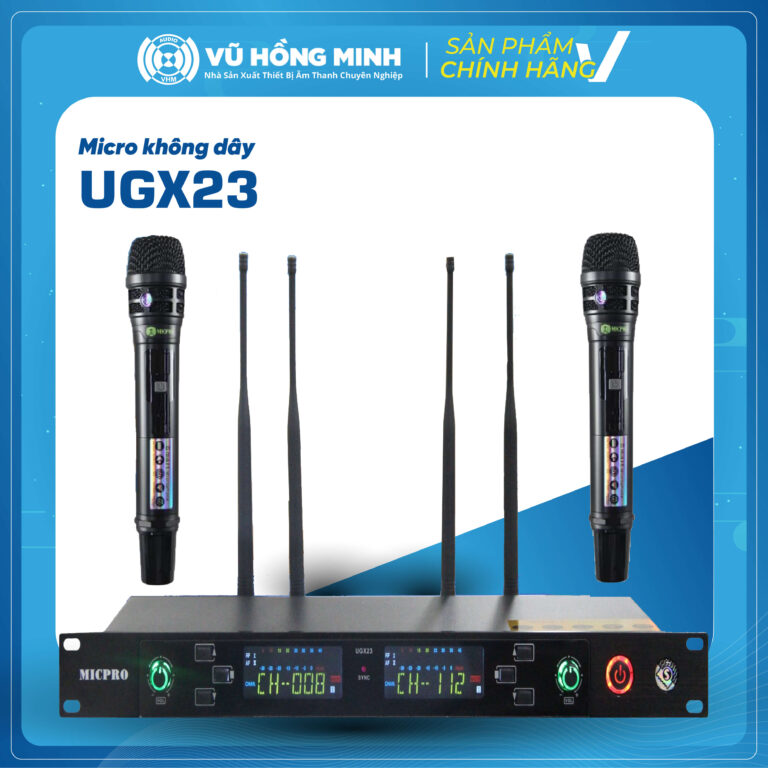 Micro Không Dây Model: UGX23