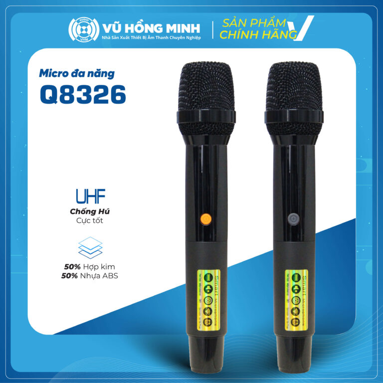 Micro Không Dây Đa Năng Model: Q8326