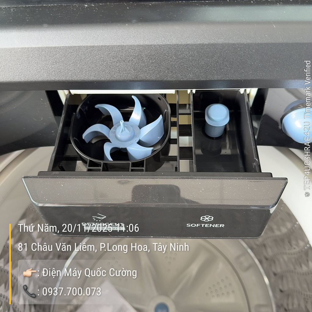 Máy Giặt Samsung Inverter 13 kg WA80F13S5BSV