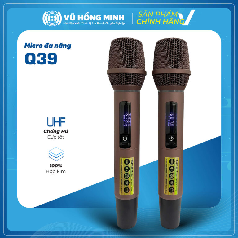 Micro Không Dây Đa Năng Model: Q39