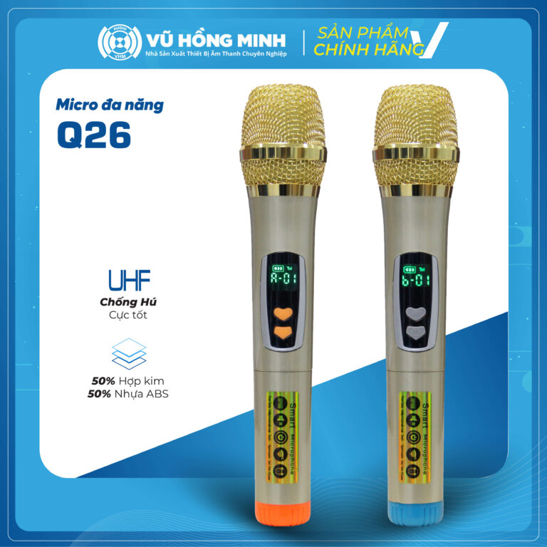 Micro Không Dây Đa Năng Model: Q26