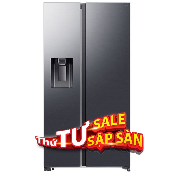 Tủ lạnh Samsung Inverter 635 lít Side By Side RS70F65K2FSV