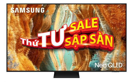Smart Tivi Neo QLED Samsung AI 4K 85 inch QA85QN70F