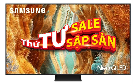 Smart Tivi Neo QLED Samsung AI 4K 55 inch QA55QN70F