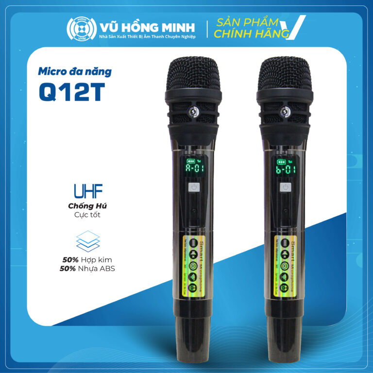 Micro Không Dây Đa Năng Model: Q12T