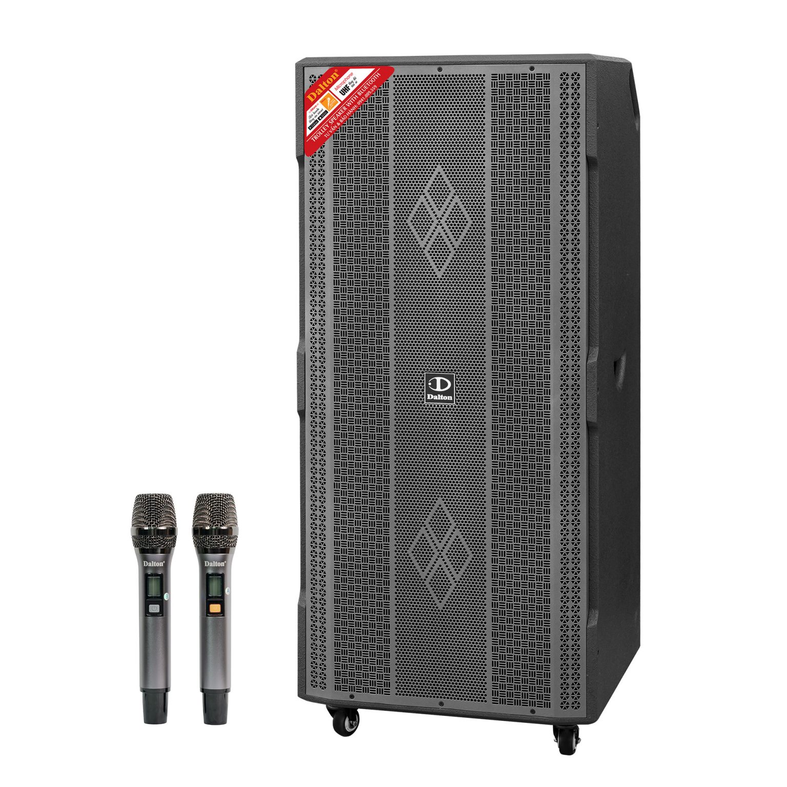 Loa kéo Dalton TS-15G3800 Bass đôi 40cm 1600W Karaoke