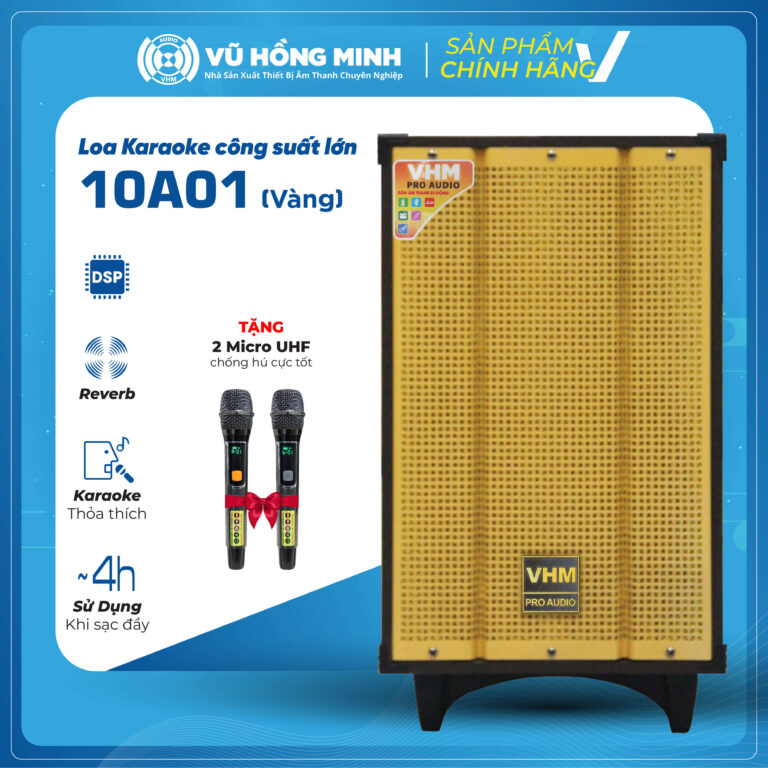 Loa Karaoke Di Động VHM Model: 10A01