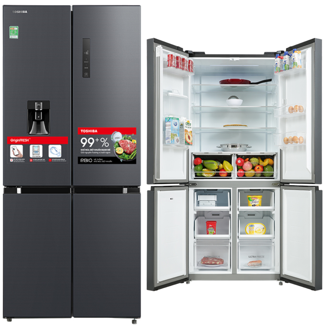 Tủ lạnh Toshiba 4 Cánh GR-RF605WI