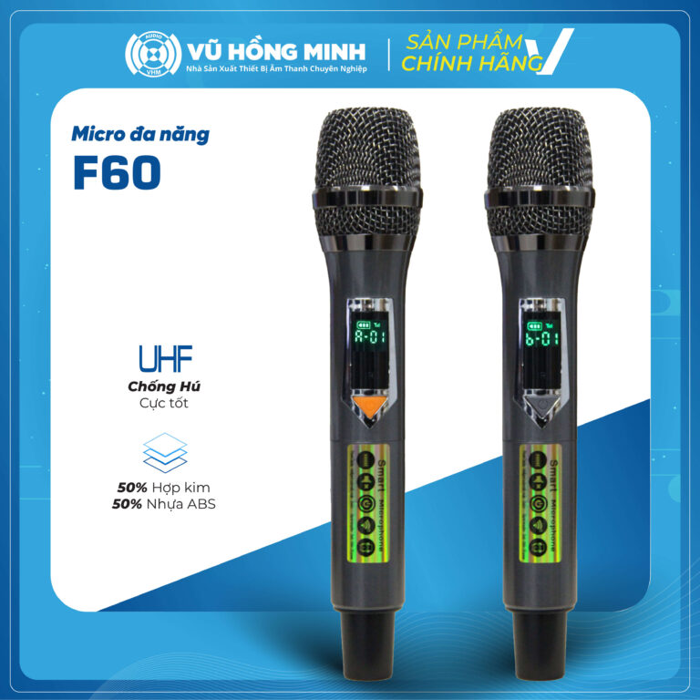 Micro Không Dây Đa Năng Model: F60