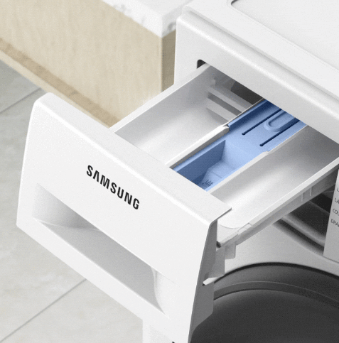 Hộp bột giặt StayClean trên Samsung WW10TA046AE/SV