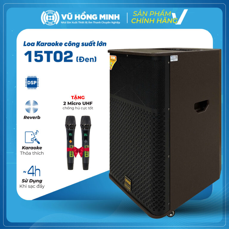 Loa Karaoke Di Động Model: 15T02 VHM