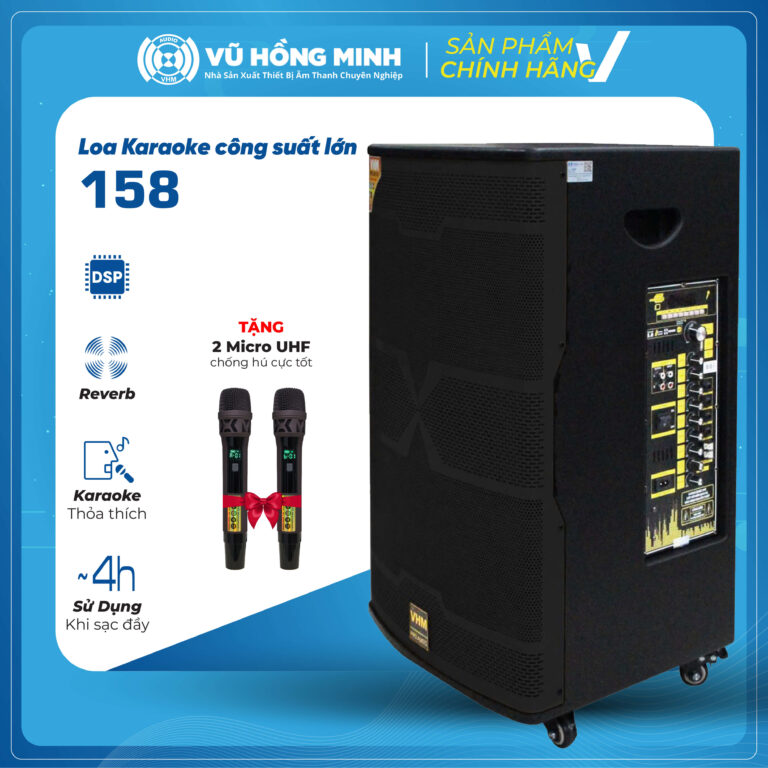 Loa Karaoke Di Động VHM Model: 158