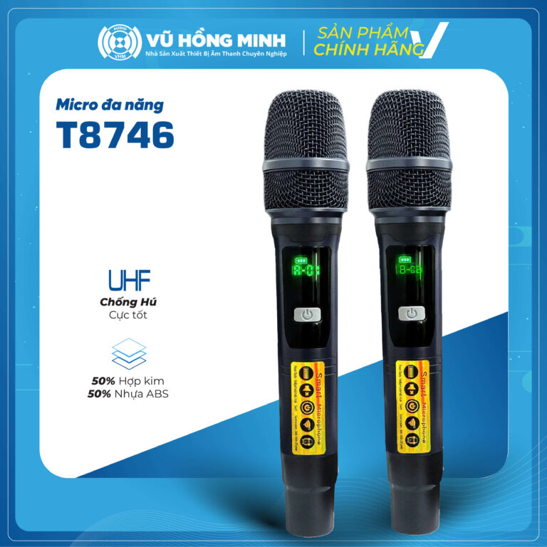 Micro Không Dây Đa Năng Model: T8746