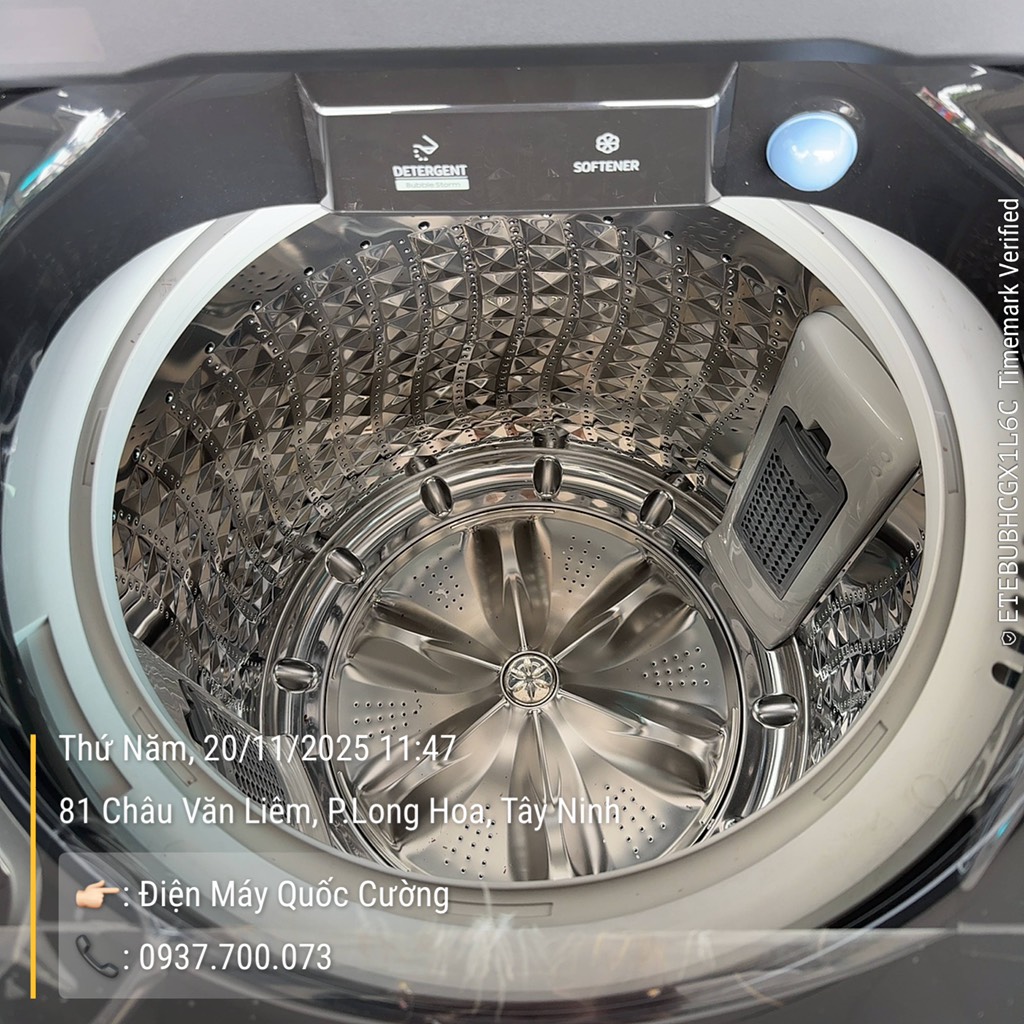 Máy Giặt Samsung Inverter 21 kg WA80F21B9BSV