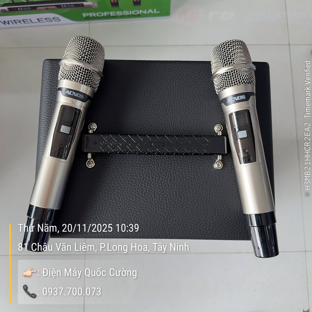 Loa karaoke xách tay Acnos CS251Q