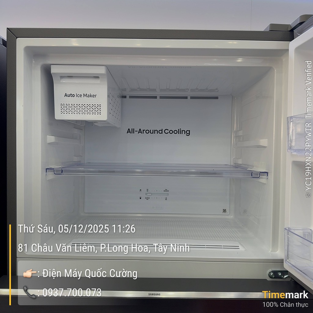 Tủ Lạnh Samsung RT38CG6584B1SV / 382 Lít / Đá tự động / Lấy nước ngoài / Cấp đông mềm / Bảo hành 2 năm