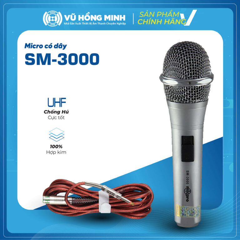 Micro Có Dây Model: SM-3000