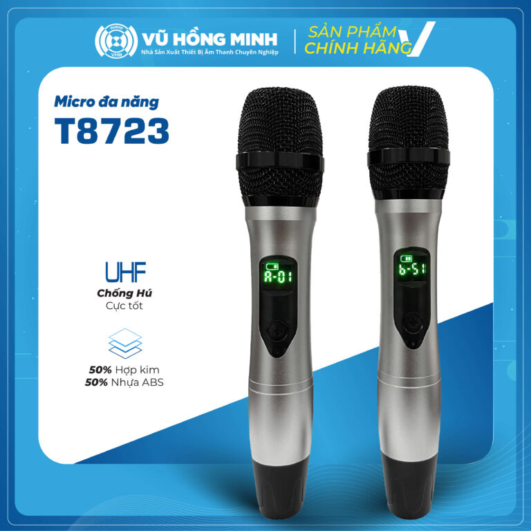Micro Không Dây Đa Năng Model: T8723