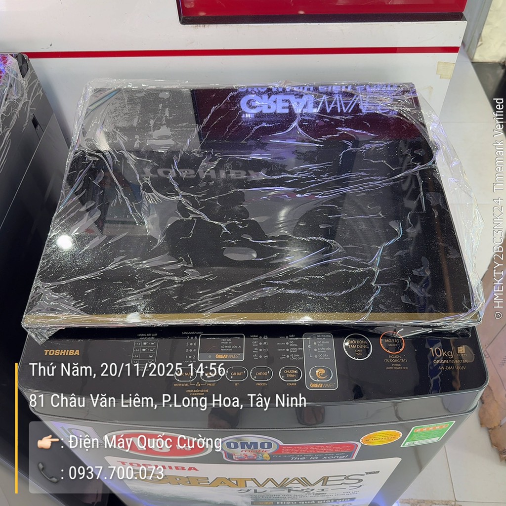 Máy giặt Toshiba inverter 10 kg AW-DM1100JV(MK)
