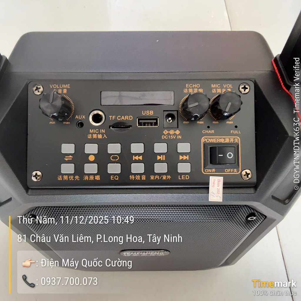 Loa karaoke Temeisheng A6-7