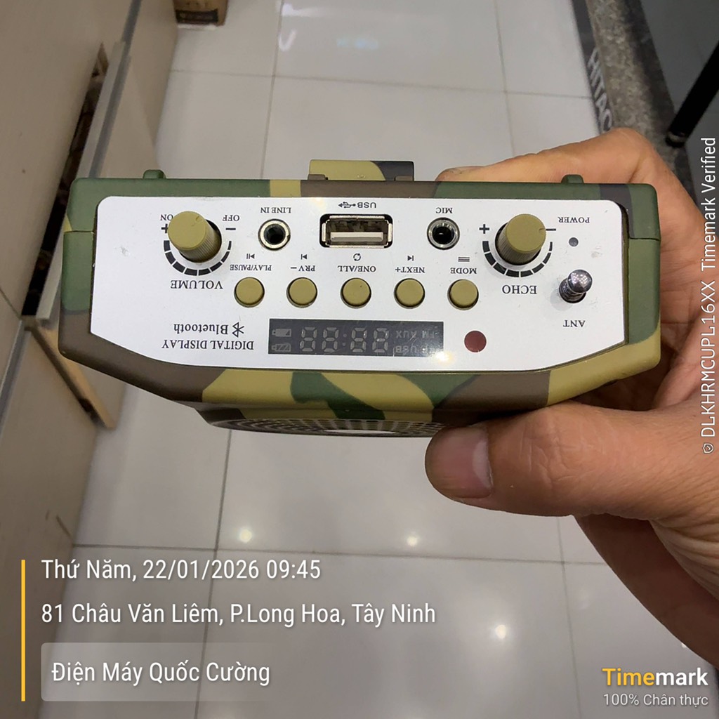 Loa trợ giảng 898 Micro có dây