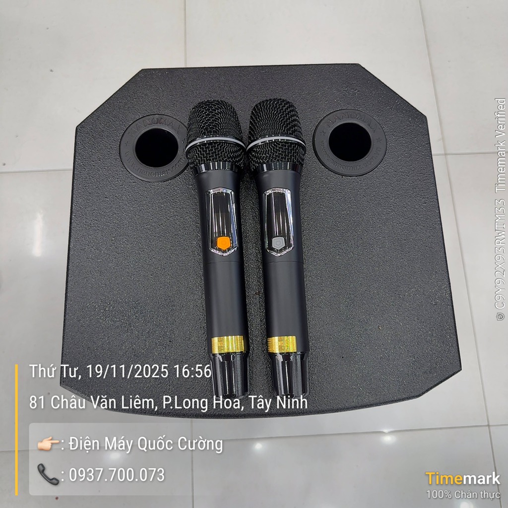 Loa karaoke Kéo Nanomax SK-12X5 Bass 30cm 400w