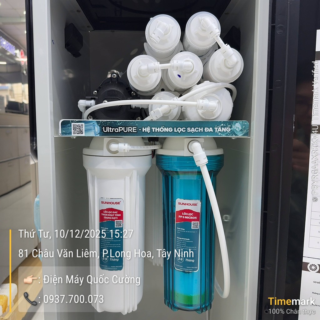 Máy lọc nước RO UltraPURE SUNHOUSE 10 LÕI SHA8693L