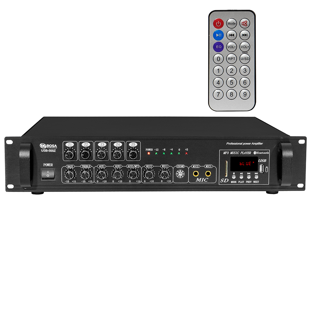 Amply phân tần bosa USB-500Z bluetooth